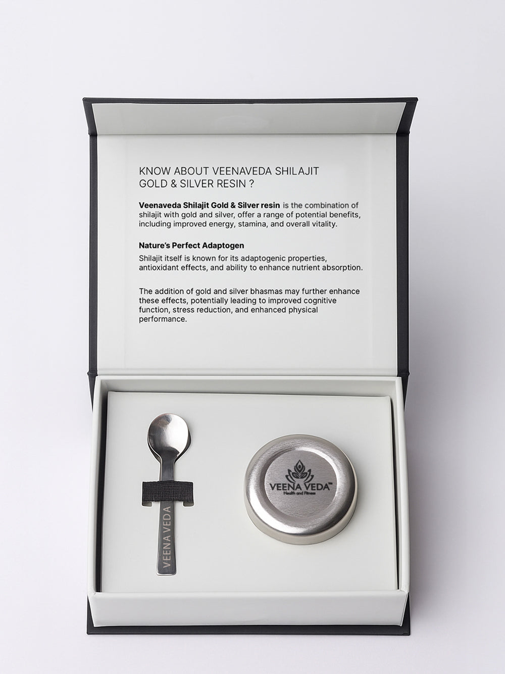 Veena Veda Gold & Silver Shilajit Resin