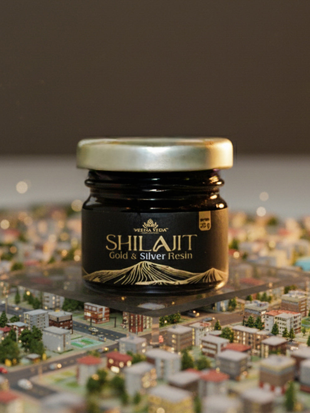 Veena Veda Gold & Silver Shilajit Resin